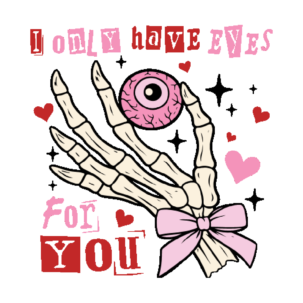 Love You Till The Bones Sticker Transparent Photo