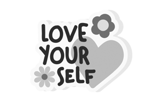 Love Yourself Free Sticker PNG