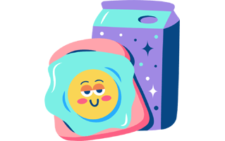 Lunch Sticker PNG