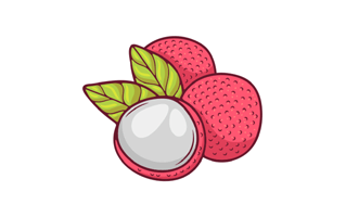 Lychee Sticker PNG