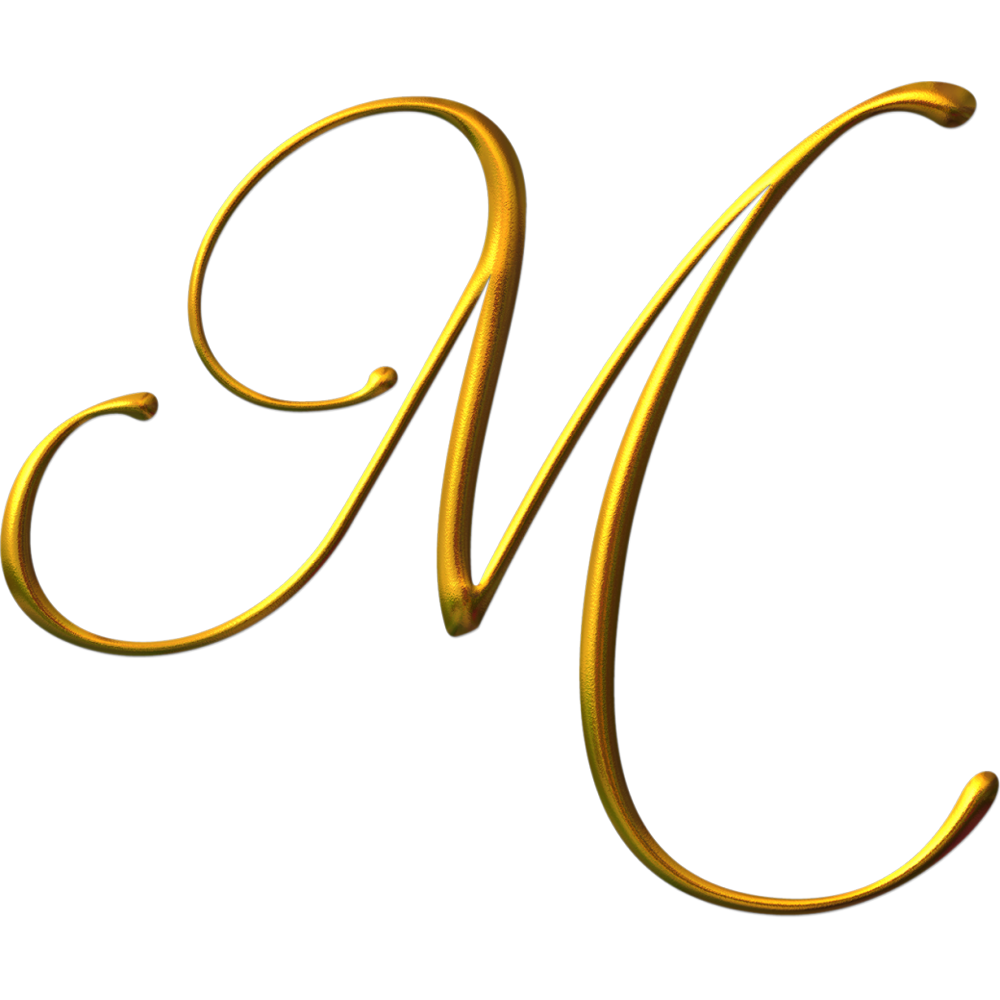 M Alphabet Transparent Picture
