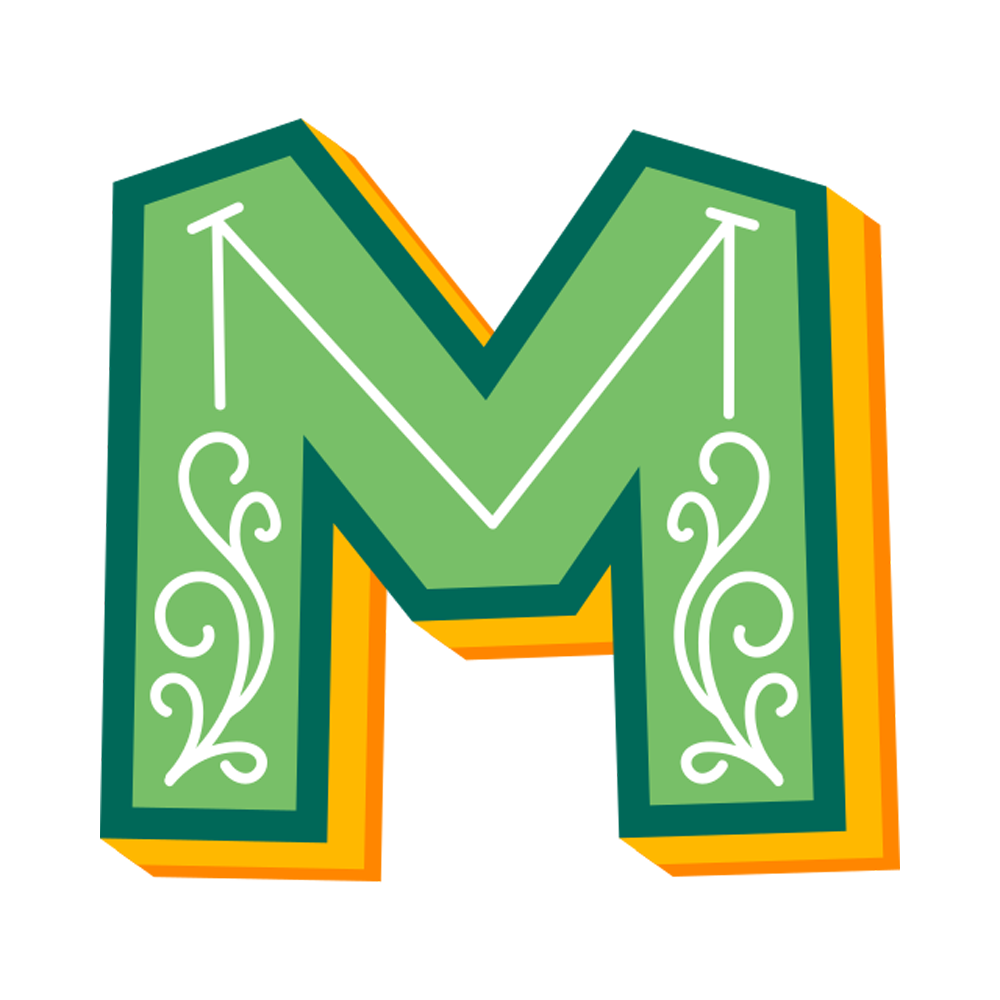 M Free Sticker Transparent Photo