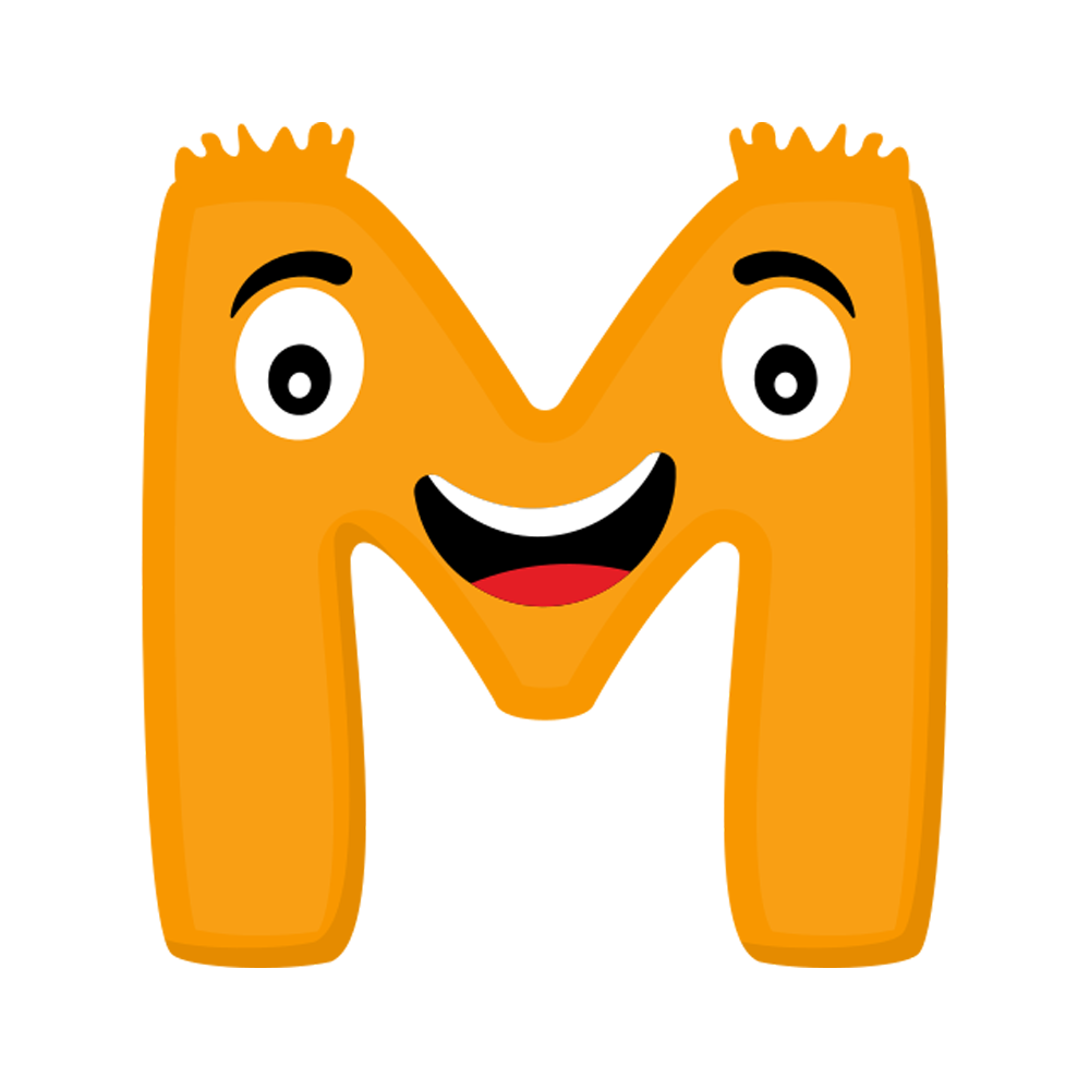 M Free Sticker Transparent Clipart