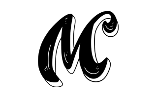 M Sticker PNG