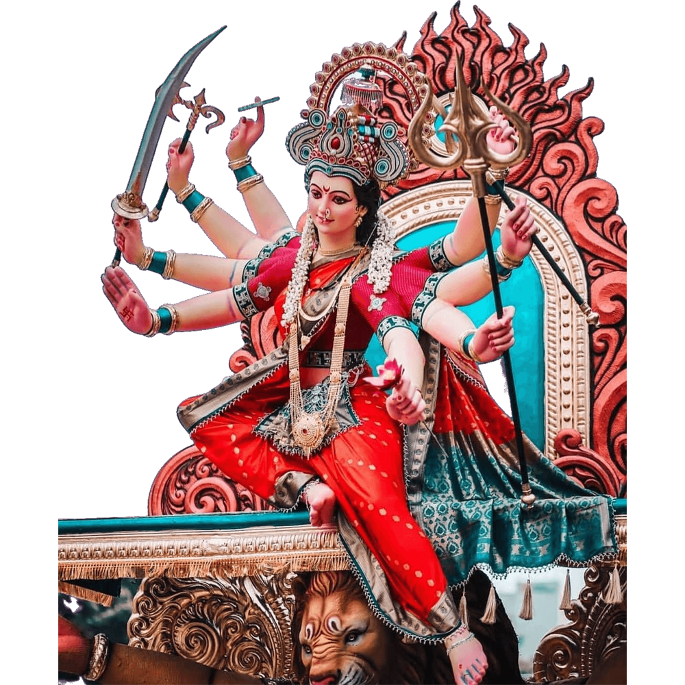 Maa Durga Transparent Clipart