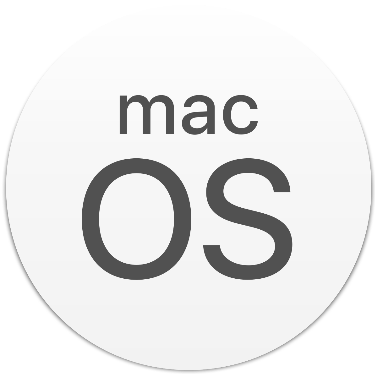 Mac OS Transparent Photo