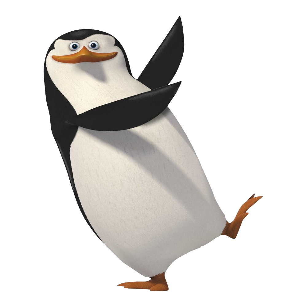 Madagascar Penguins Transparent Clipart