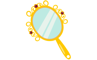 Magic Mirror Sticker PNG