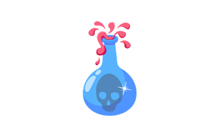 Magic Potion Sticker PNG