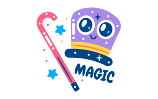 Magic Show Free Sticker PNG