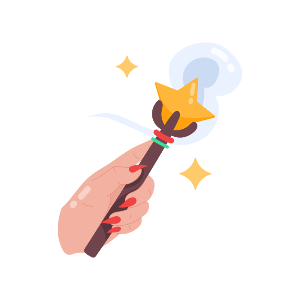 Magic Wand Free Sticker Transparent Photo