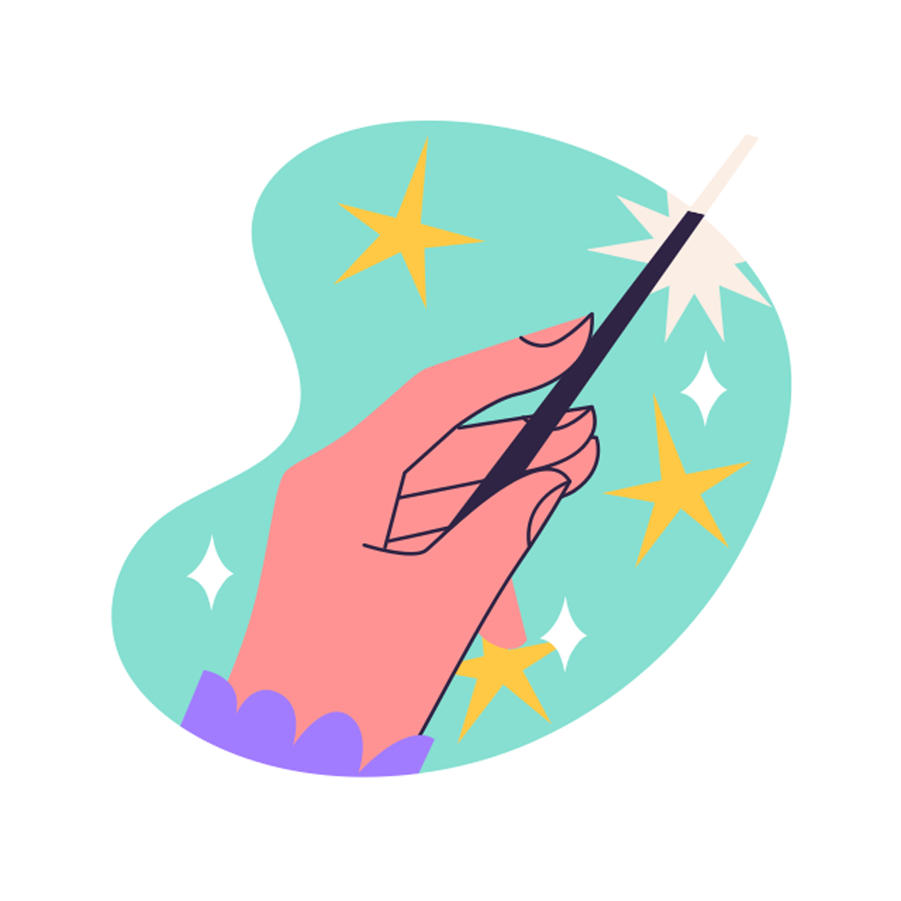Magic Wand Sticker Transparent Clipart