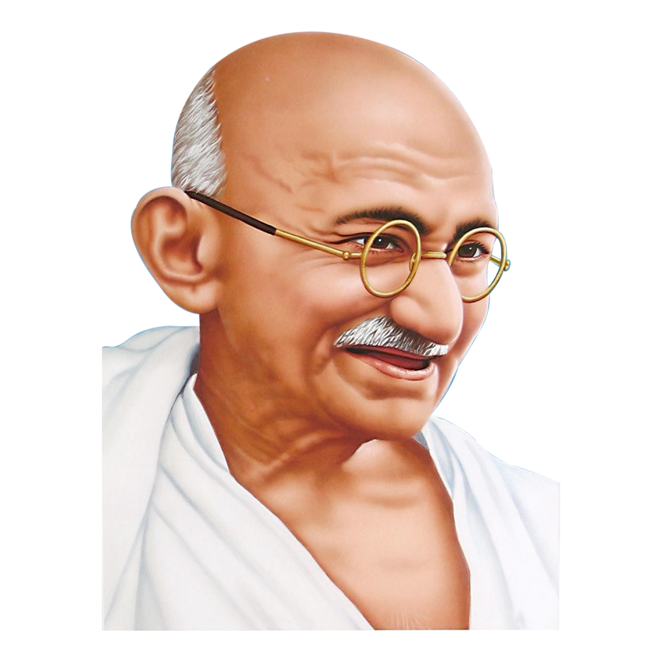Mahatma Gandhi Transparent Picture