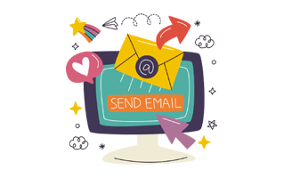 Mail Free Sticker PNG