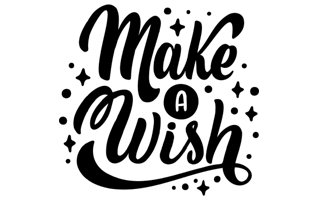 Make A Wish Sticker PNG