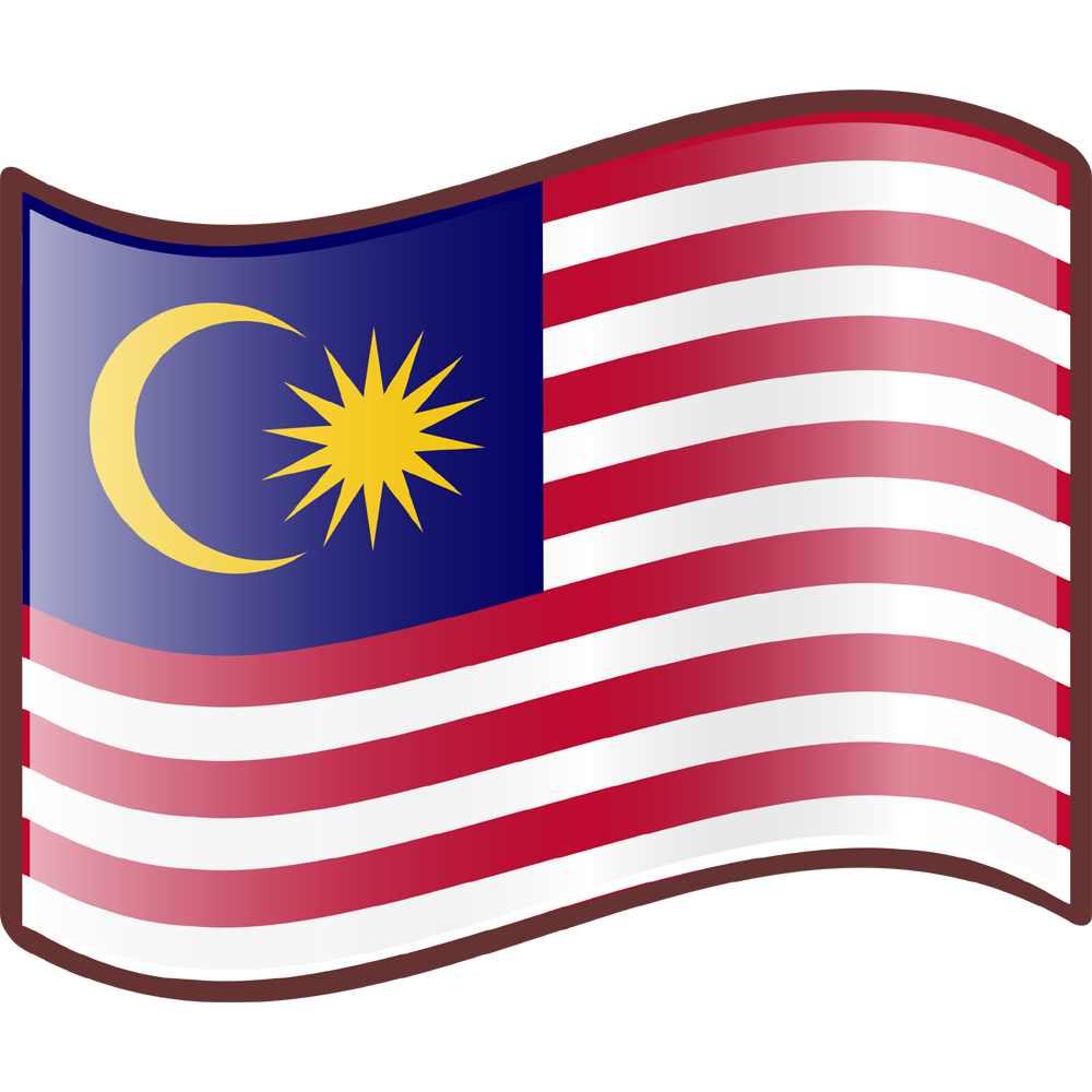 Malaysia Flag Transparent Clipart