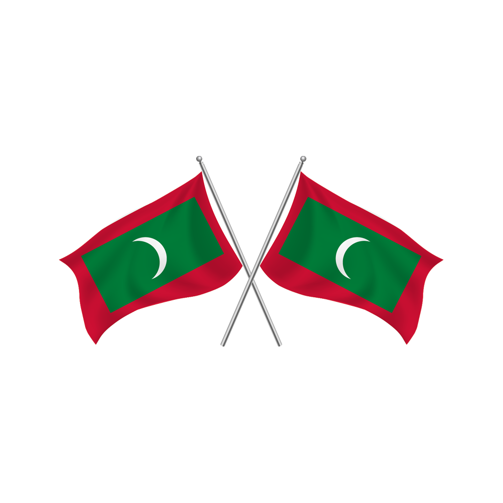 Maldives Flag Transparent Picture