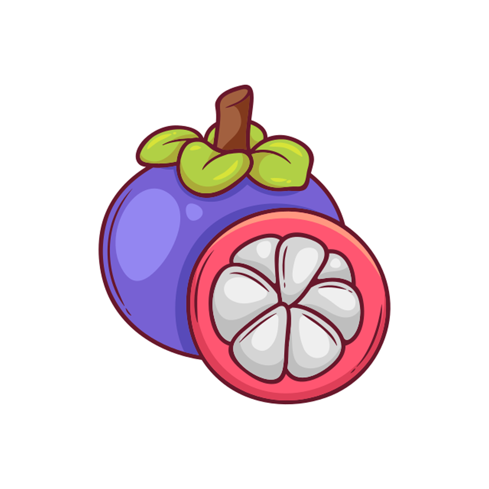 Mangosteen Free Sticker Transparent Photo