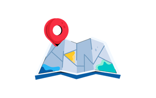 Map Location Sticker PNG