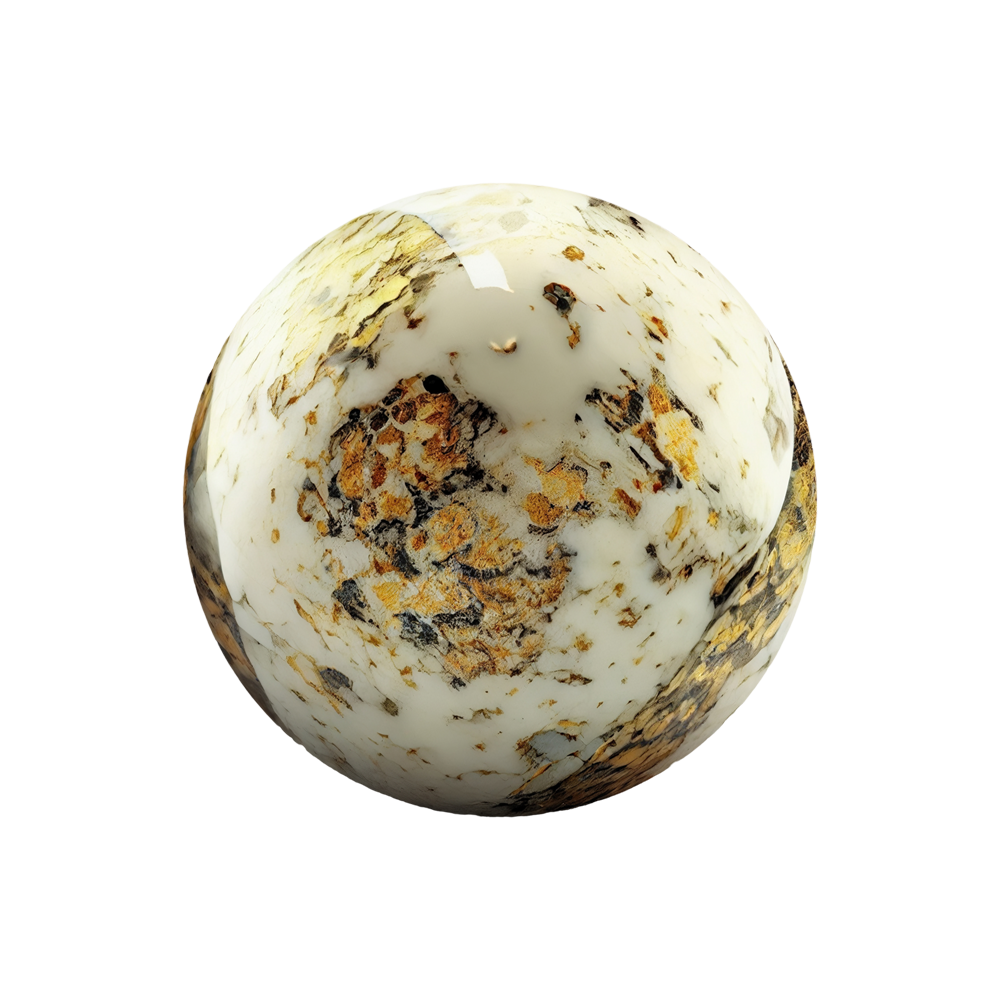 Marble Stone Ball  Transparent Image