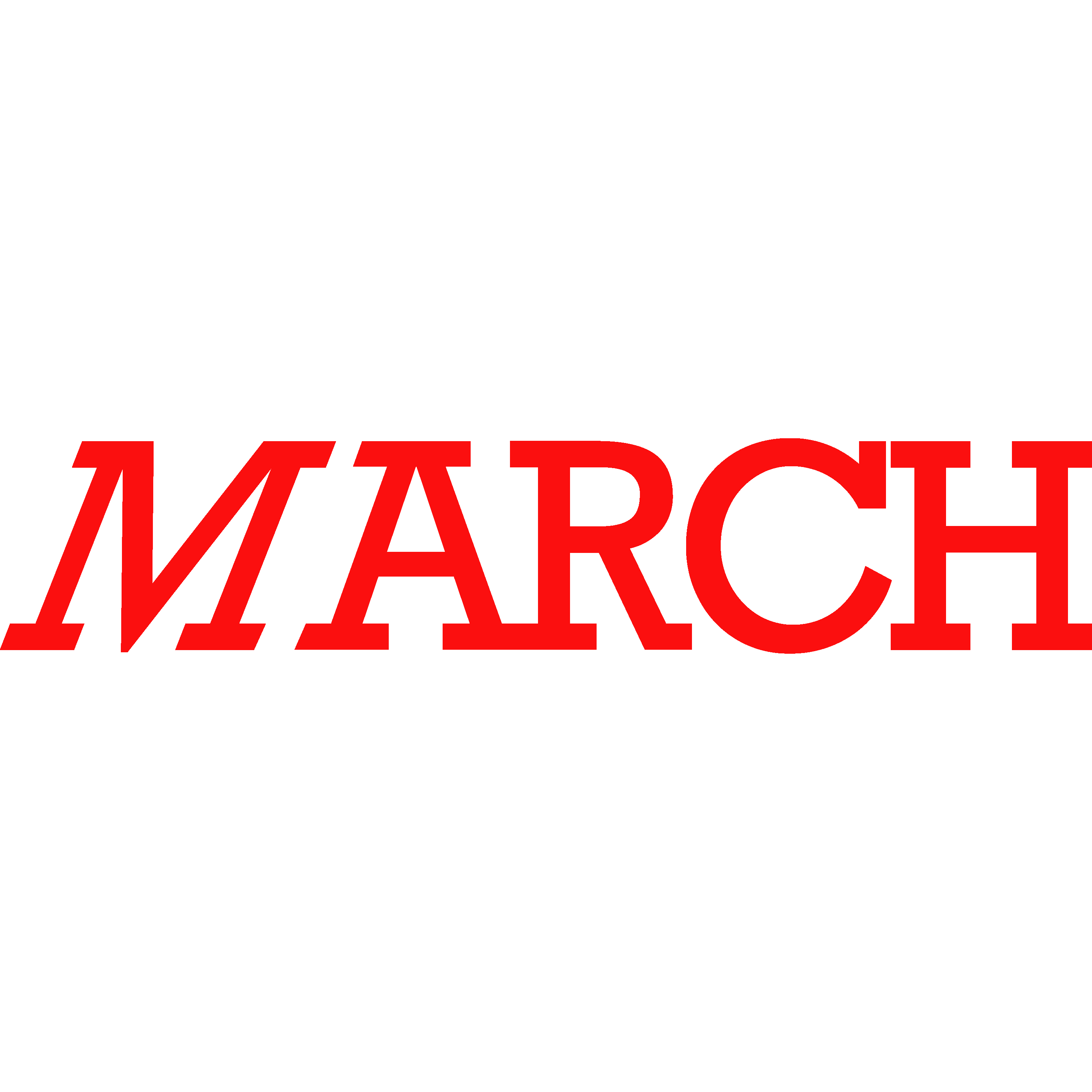 March PR Logo Transparent Picture