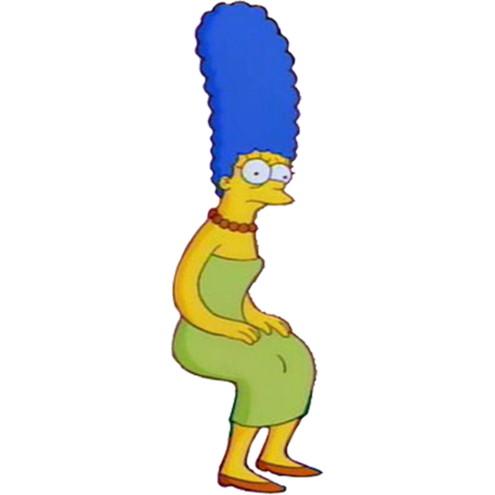 Marge Simpson  Transparent Photo