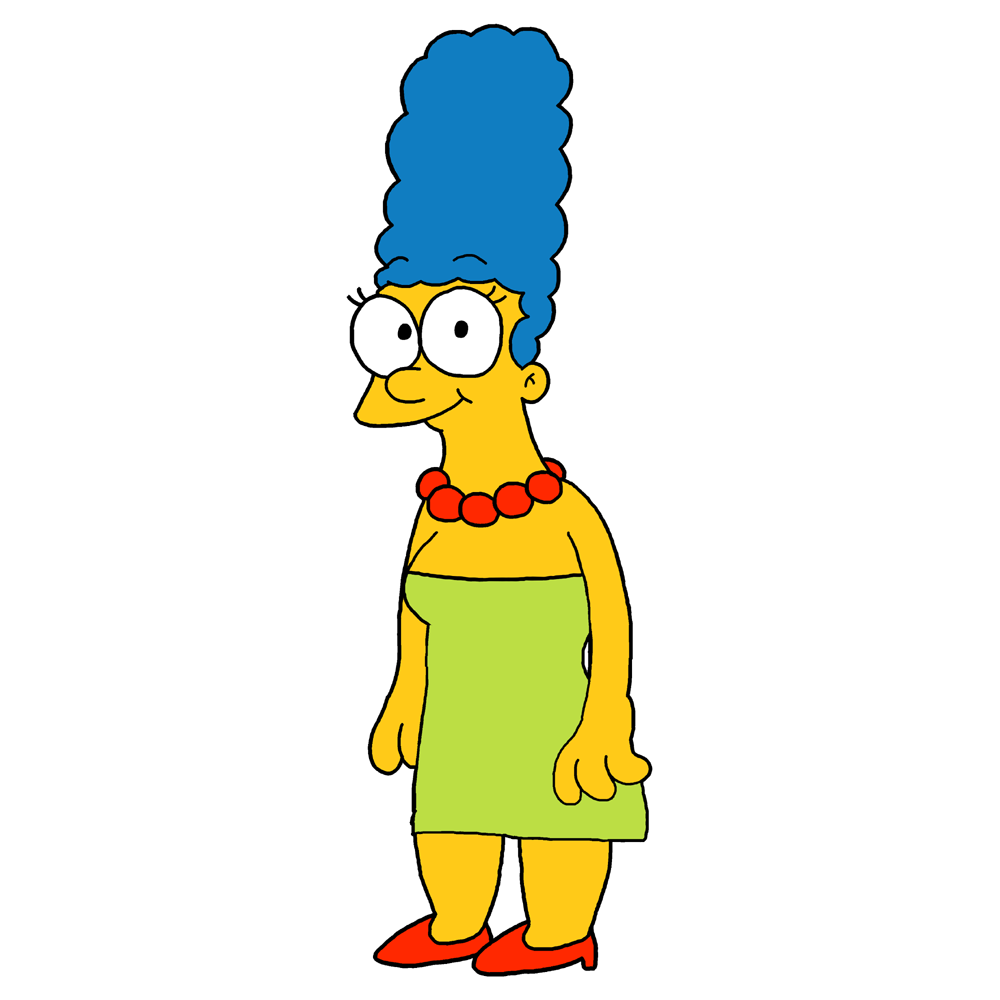 Marge Simpson Transparent Picture