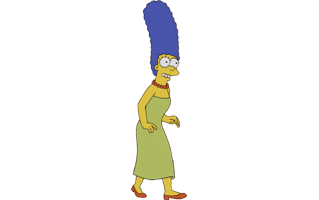 Marge Simpson PNG