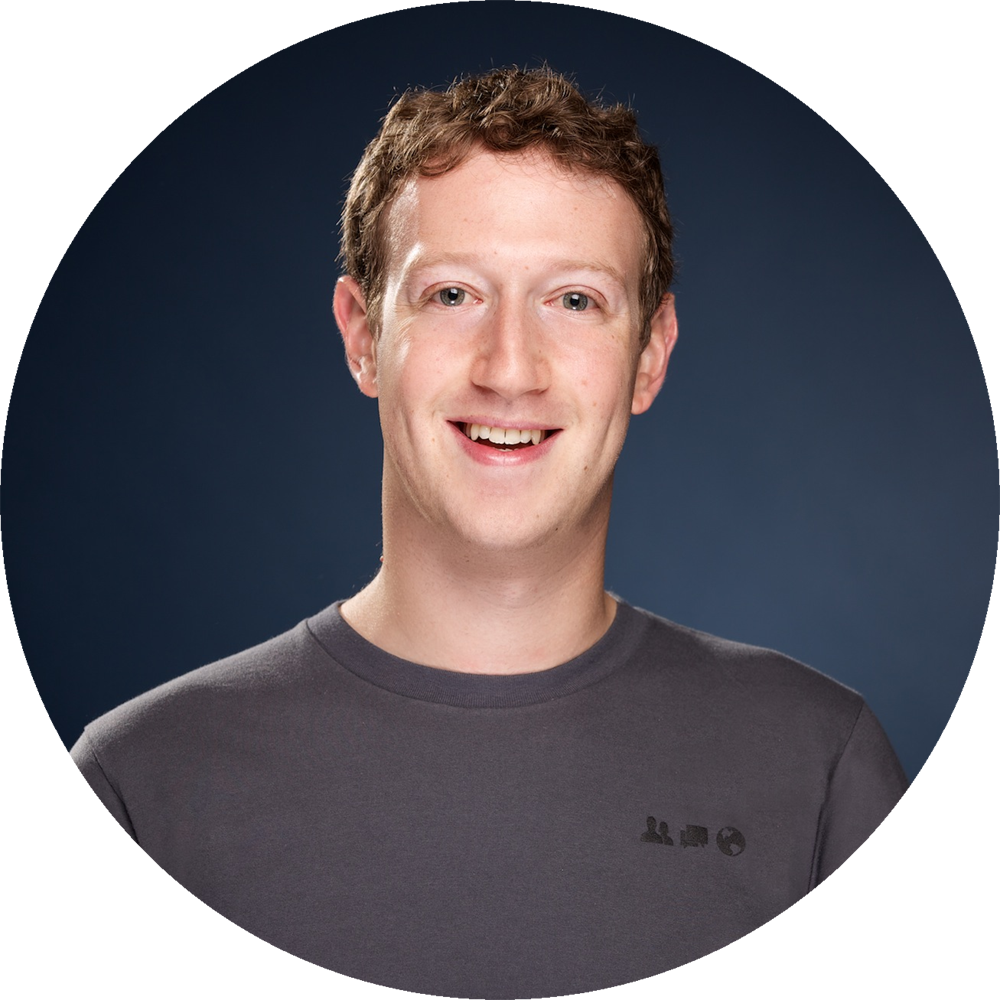 Mark Zuckerberg  Transparent Photo