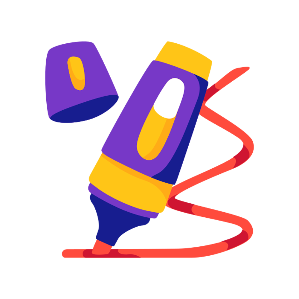 Marker Sticker Transparent Picture