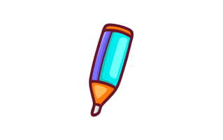 Marker Sticker PNG