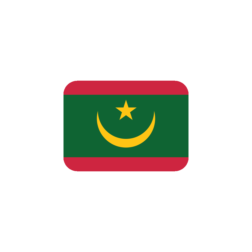 Mauritania Flag Transparent Photo