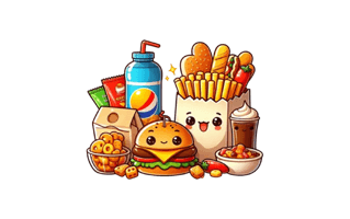 Meals Sticker PNG