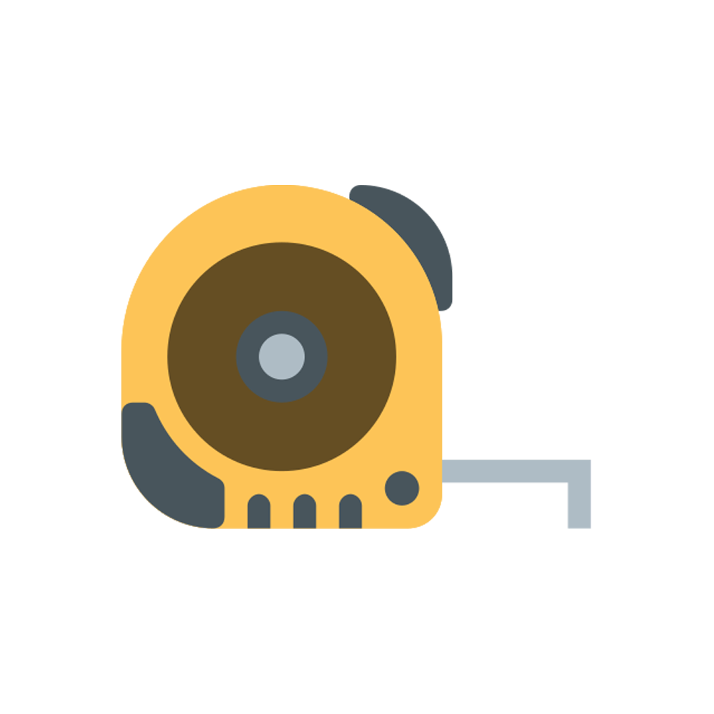 Measuring Tape Sticker Transparent Picture