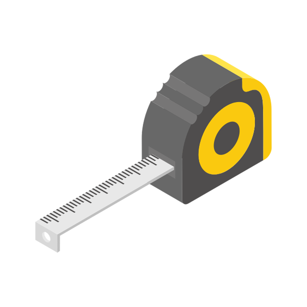 Measuring Tape Sticker Transparent Clipart