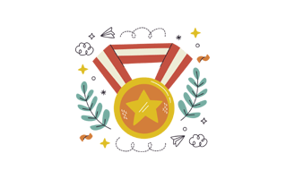 Medal Free Sticker PNG