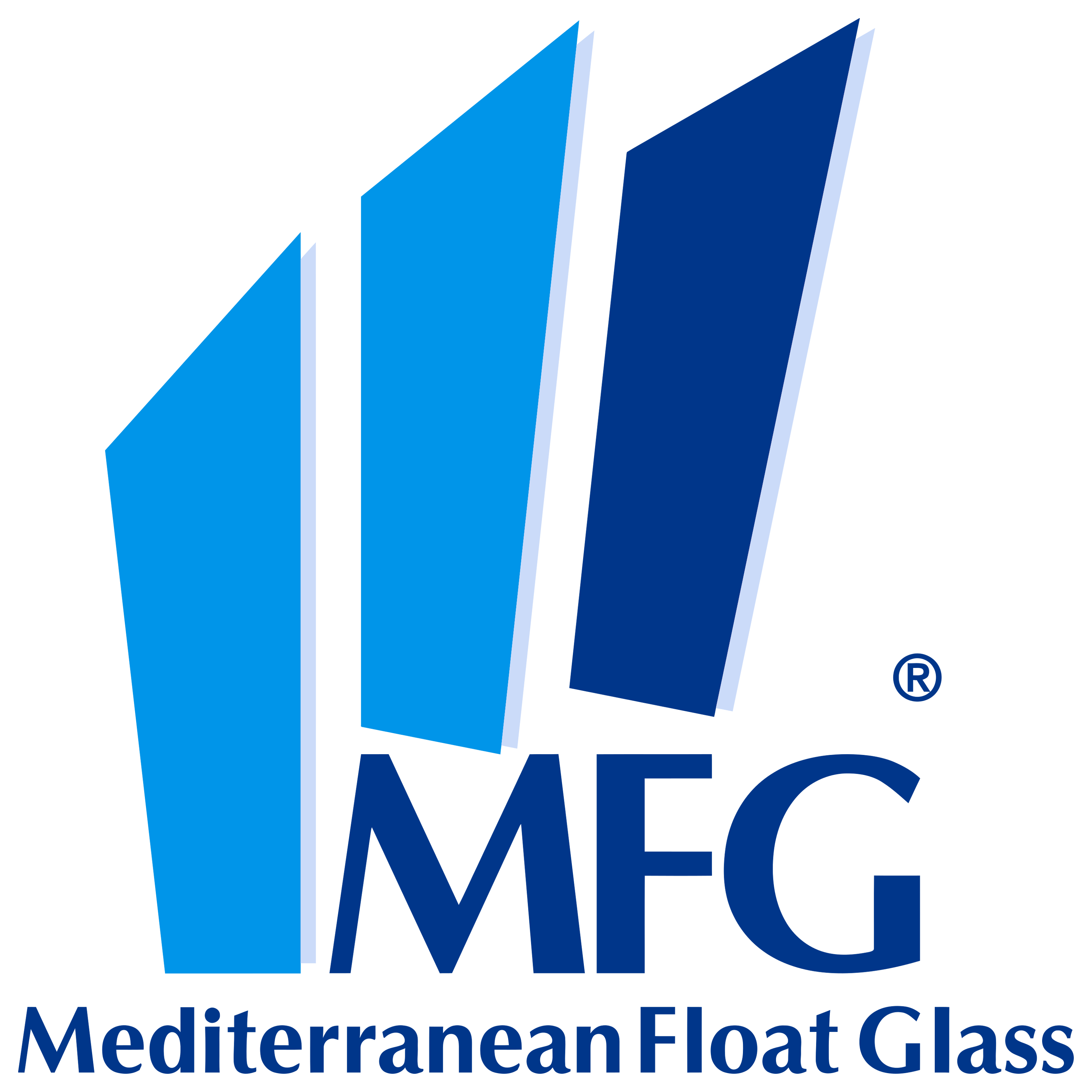 Mediterranean Float Glass Logo  Transparent Photo