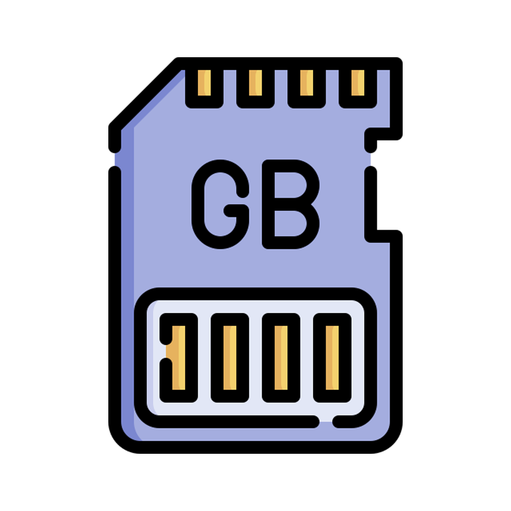 Memory Card Sticker Transparent Gallery