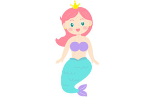 Mermaid Free Sticker PNG
