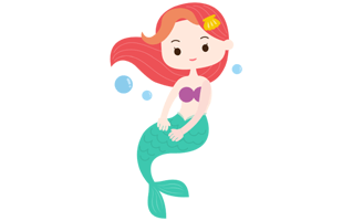 Mermaid Sticker PNG