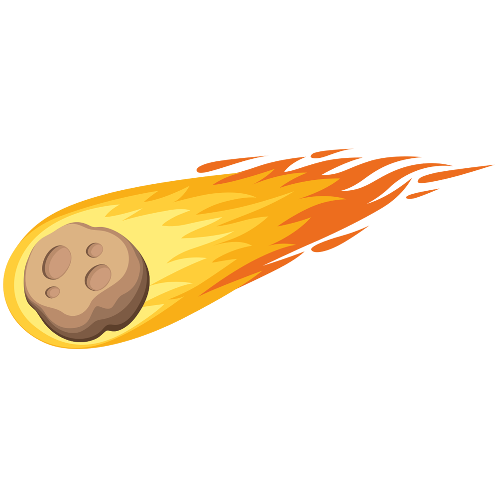 Meteorite Sticker Transparent Gallery