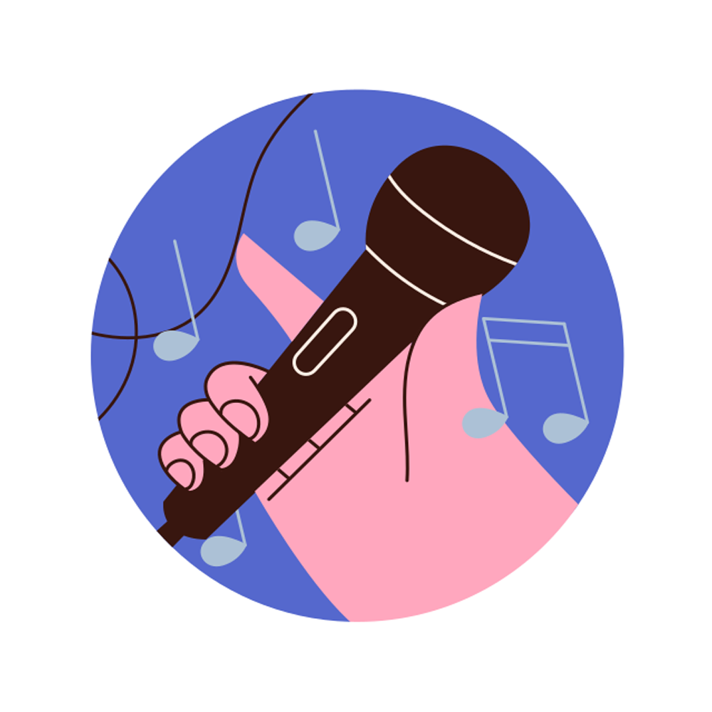 Microphone Free Sticker Transparent Image