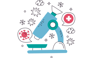 Microscope Free Sticker PNG