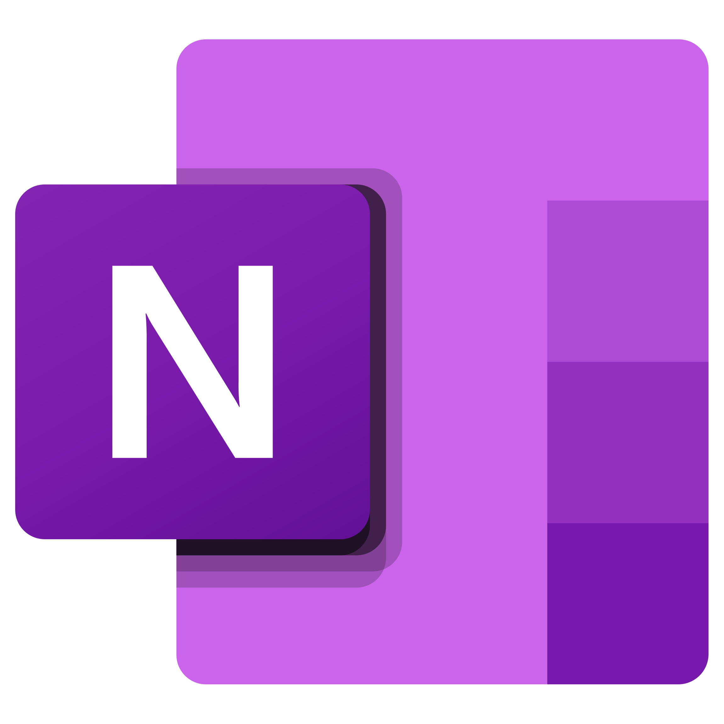 Microsoft OneNote Logo PNG Images Transparent HD Photo Clipart 