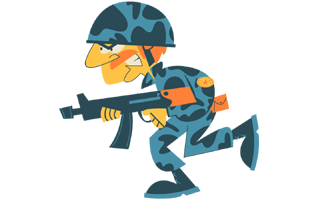 Military Sticker PNG