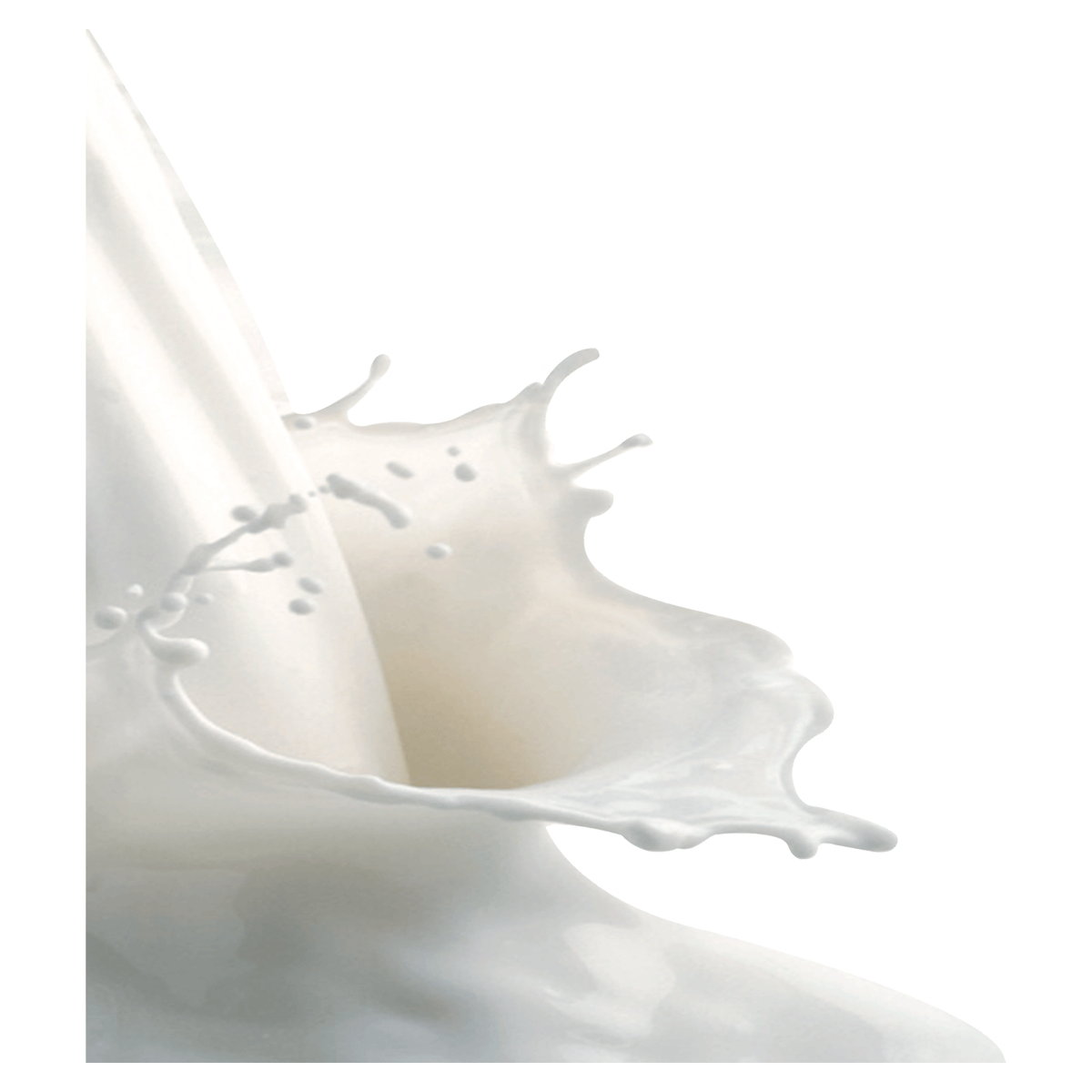 Milk Transparent Image