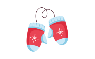 Mittens Free Sticker PNG