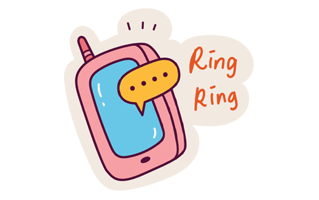Mobile Phone Free Sticker PNG