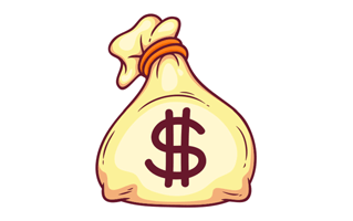Money Bag Free Sticker PNG