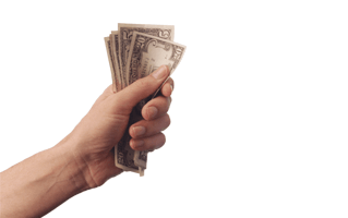 Money In Hand PNG